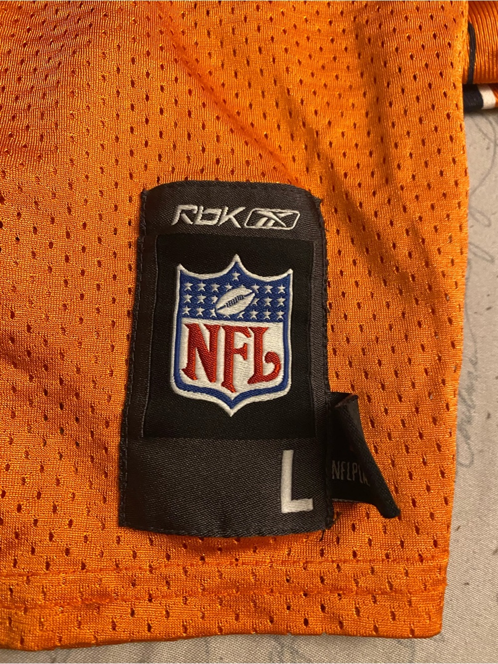 NFL Orange Mesh #23 Football Jersey - Picture 7 of 9